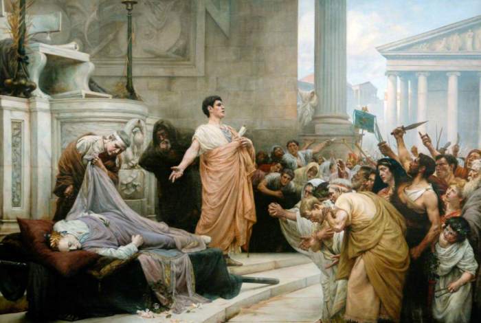 Why does cassius want to kill mark antony