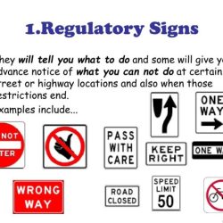 Signs communicate laws all drivers must understand and obey