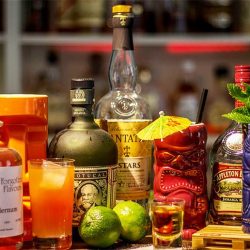 The art of cocktail preparation and drink combinations